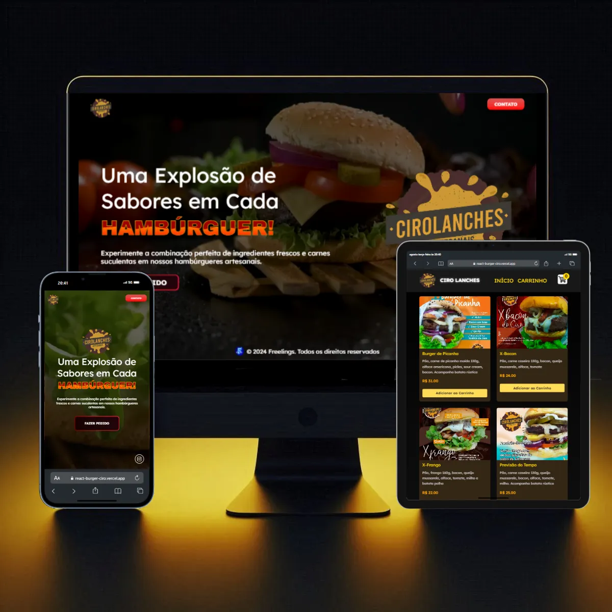 Projeto Lanchonete